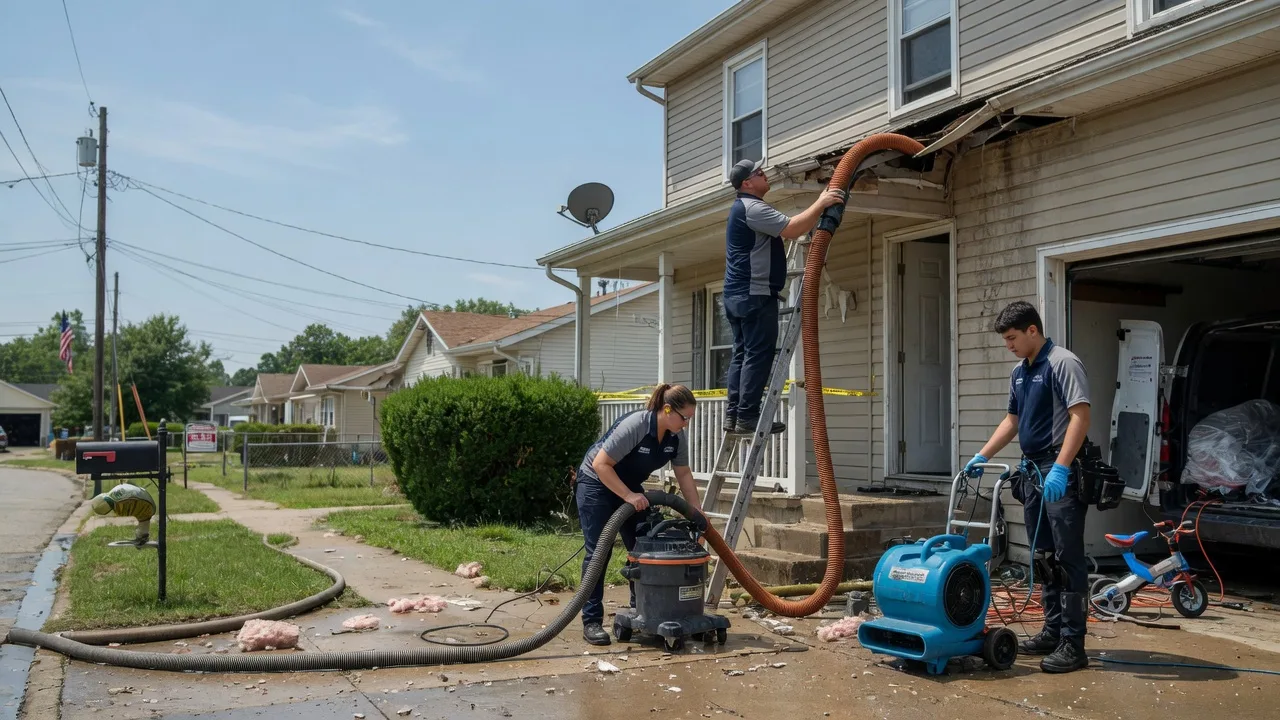 Water Damage Restoration in New Bedford, IL near me